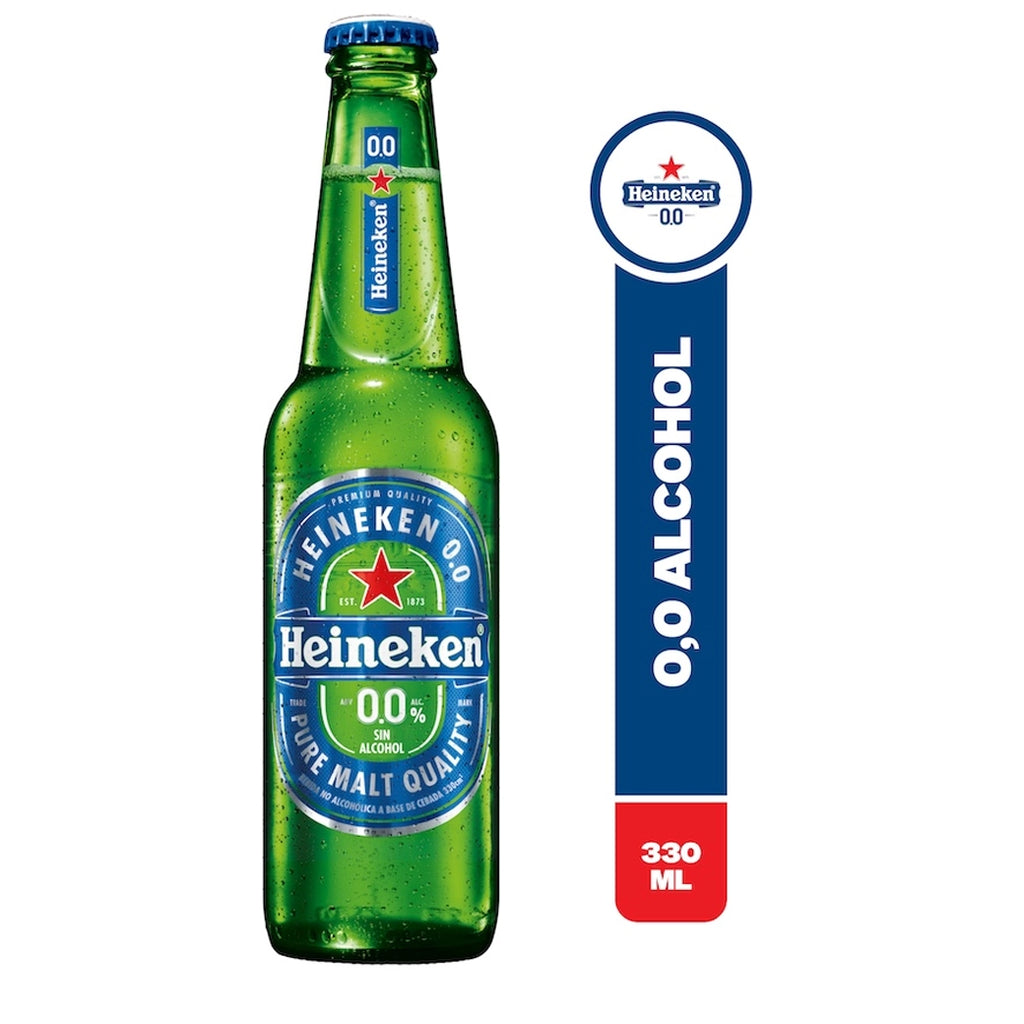 Heineken Cerveza S/Alch 330ml