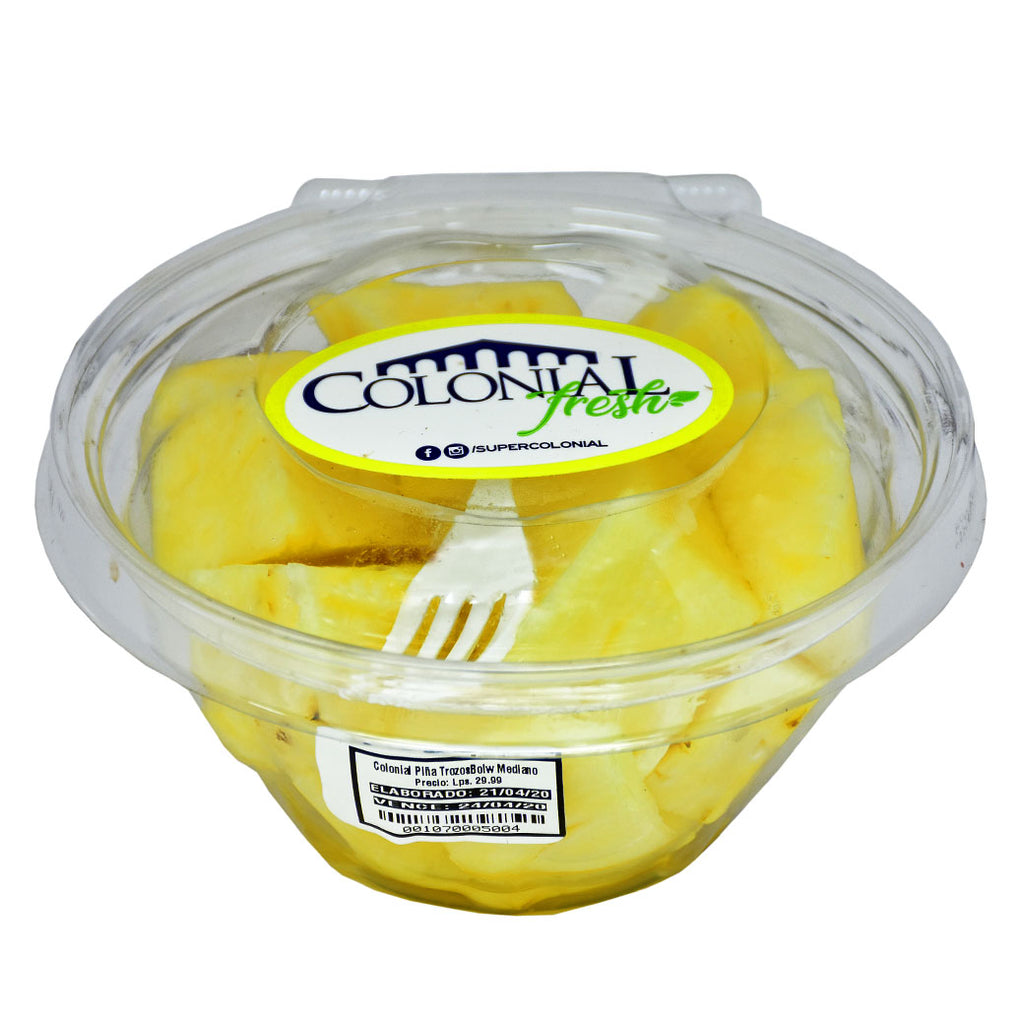 COLONIAL Piña Trozos Bowl Mediano