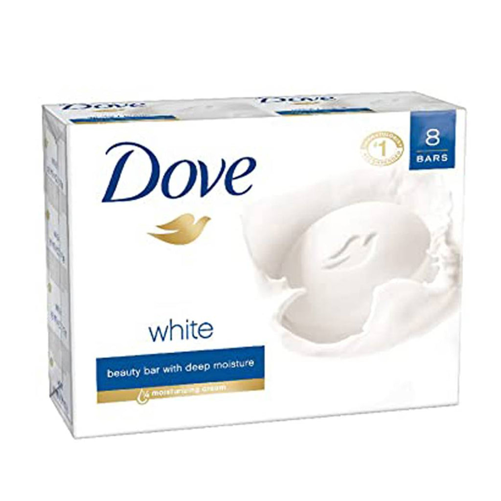DOVE white Beauty Bar jabon 3.