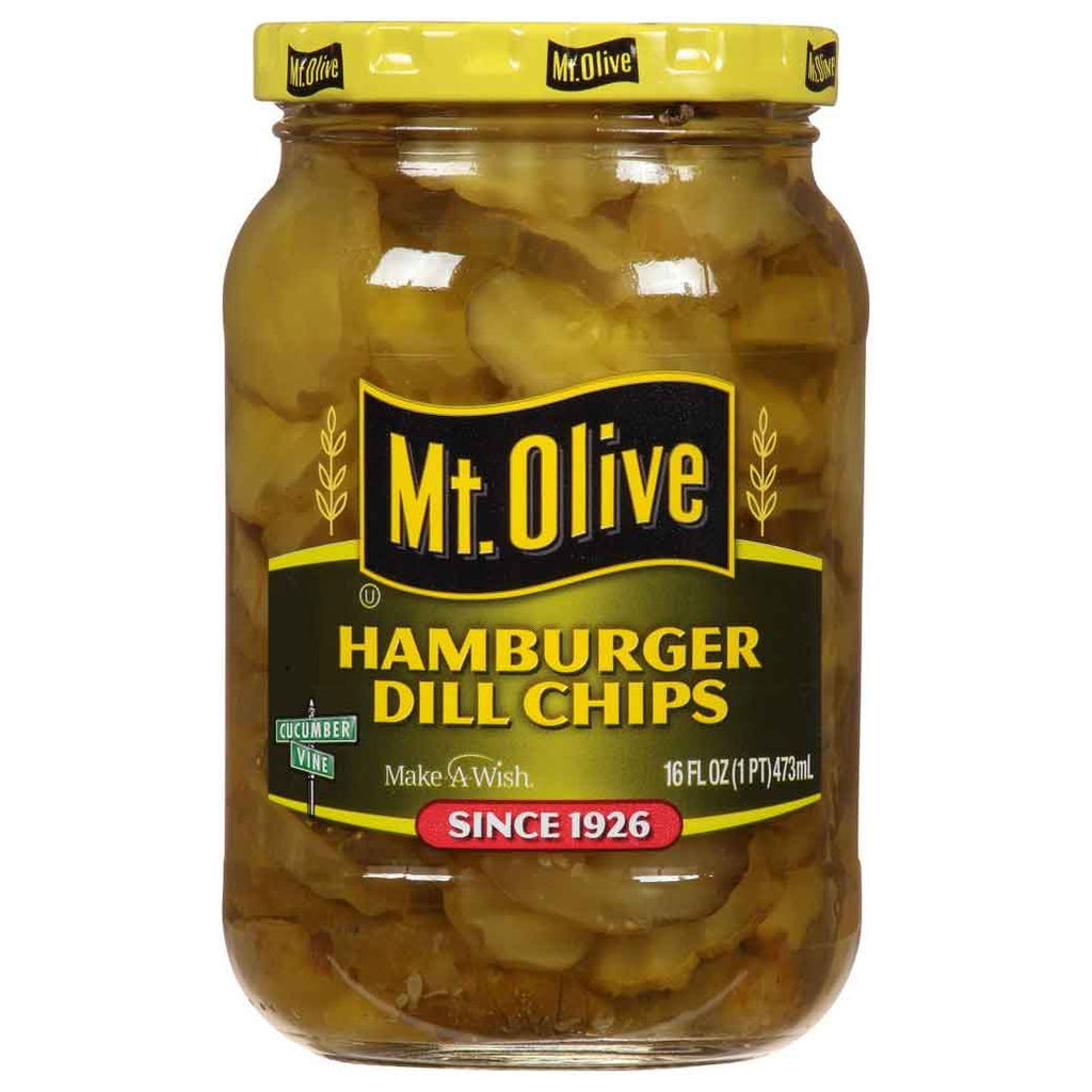 MT OLIVE Pepinillos Chips 16 o