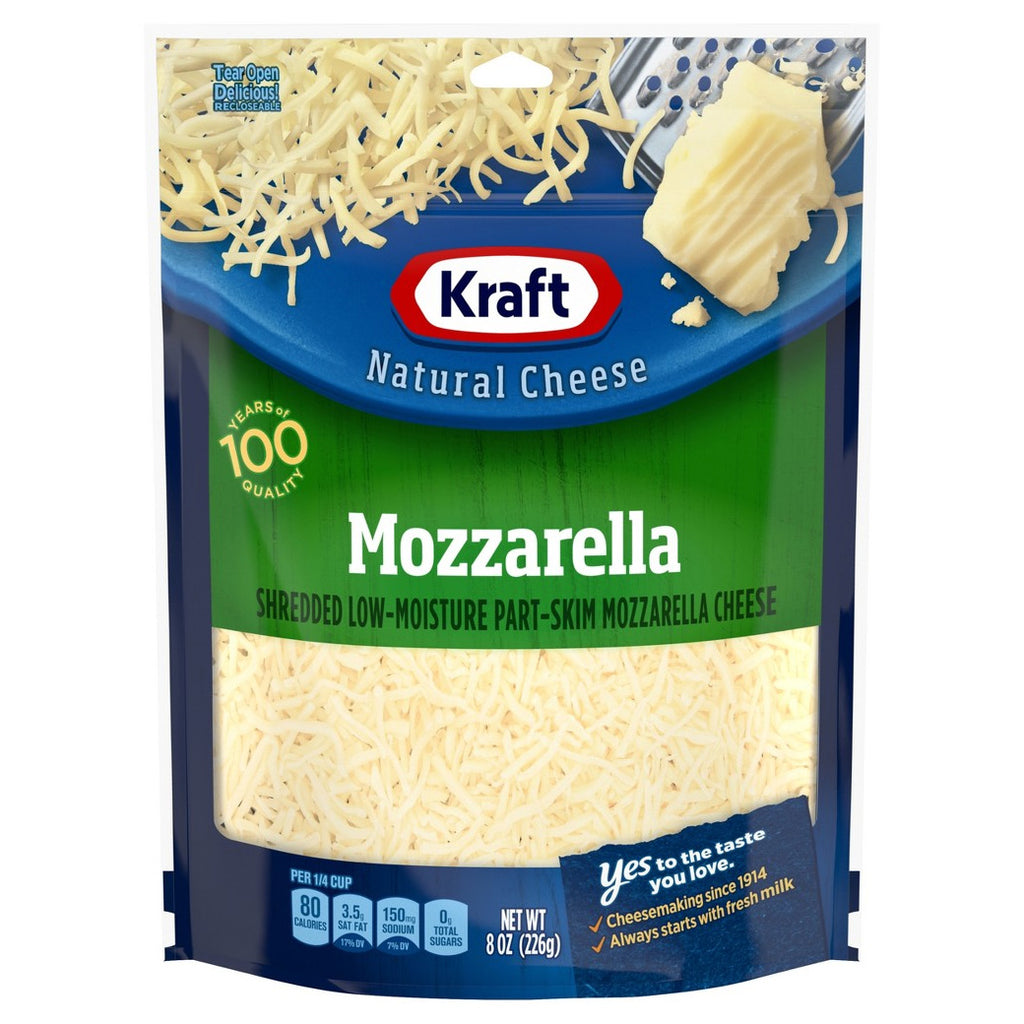 KRAFT Shredded Mozzarella 226g