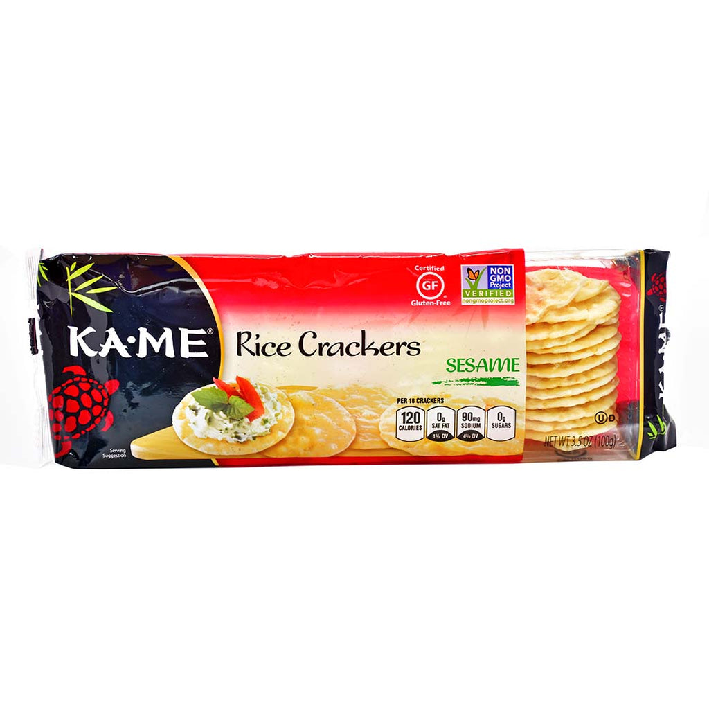 KAME Rice Crackers Sesame 3.5 