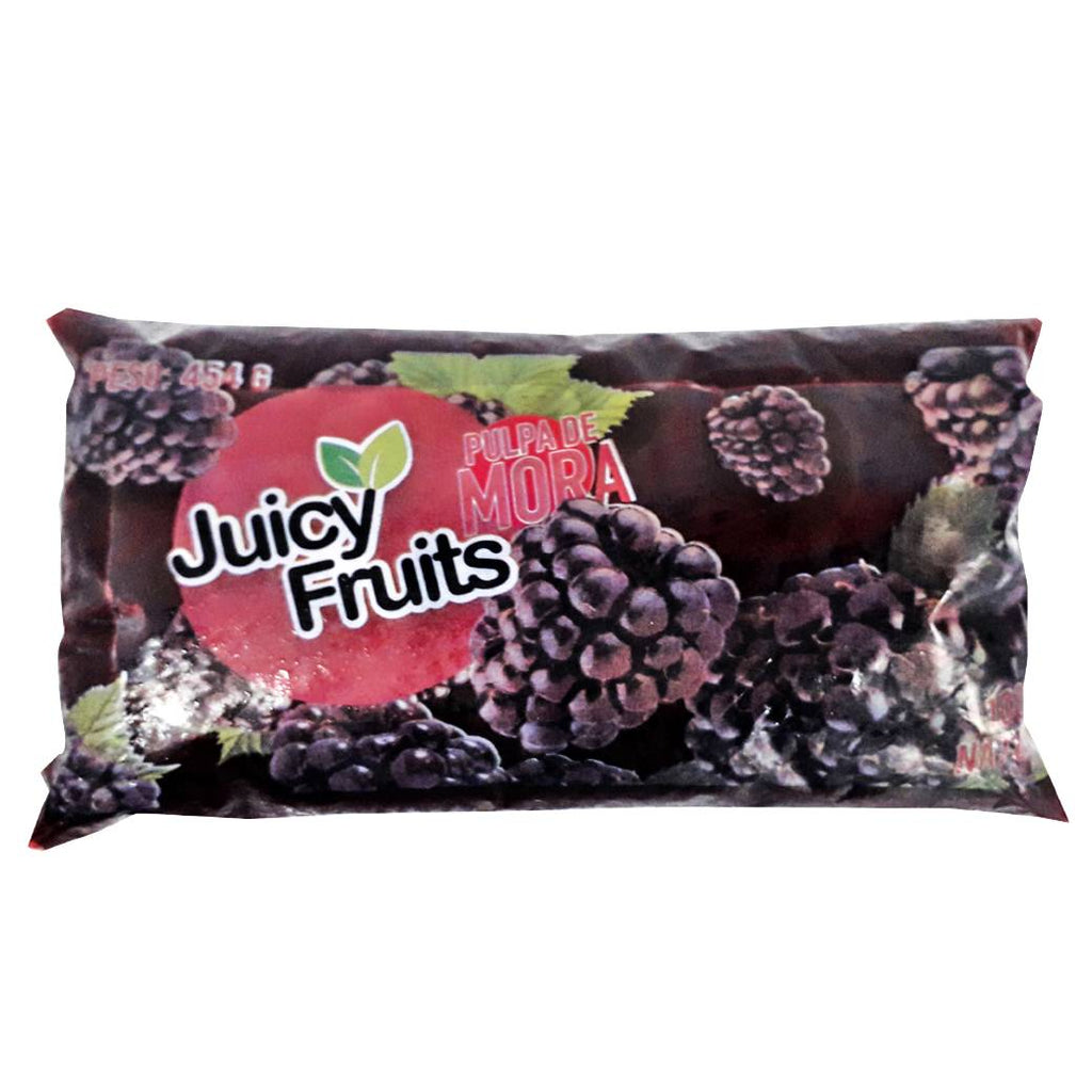 JUICY FRUITS Pulpa Mora 454g