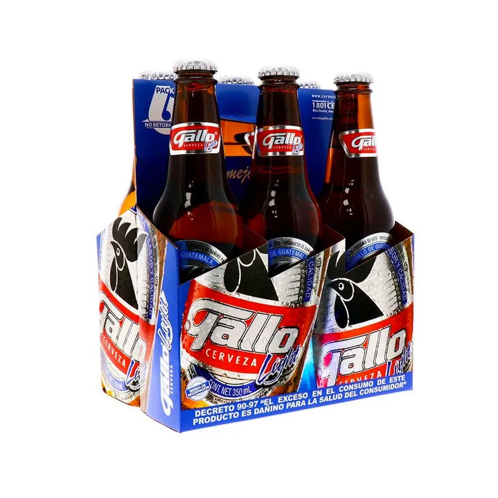Gallo CervezaLigthBotella6Pack