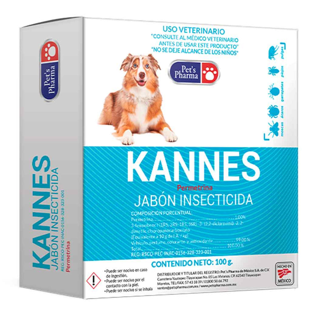 KANNES JabonPerroInsectic 100g