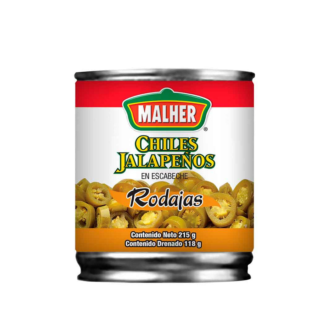 MALHER ChileJalapeñRodajas215g