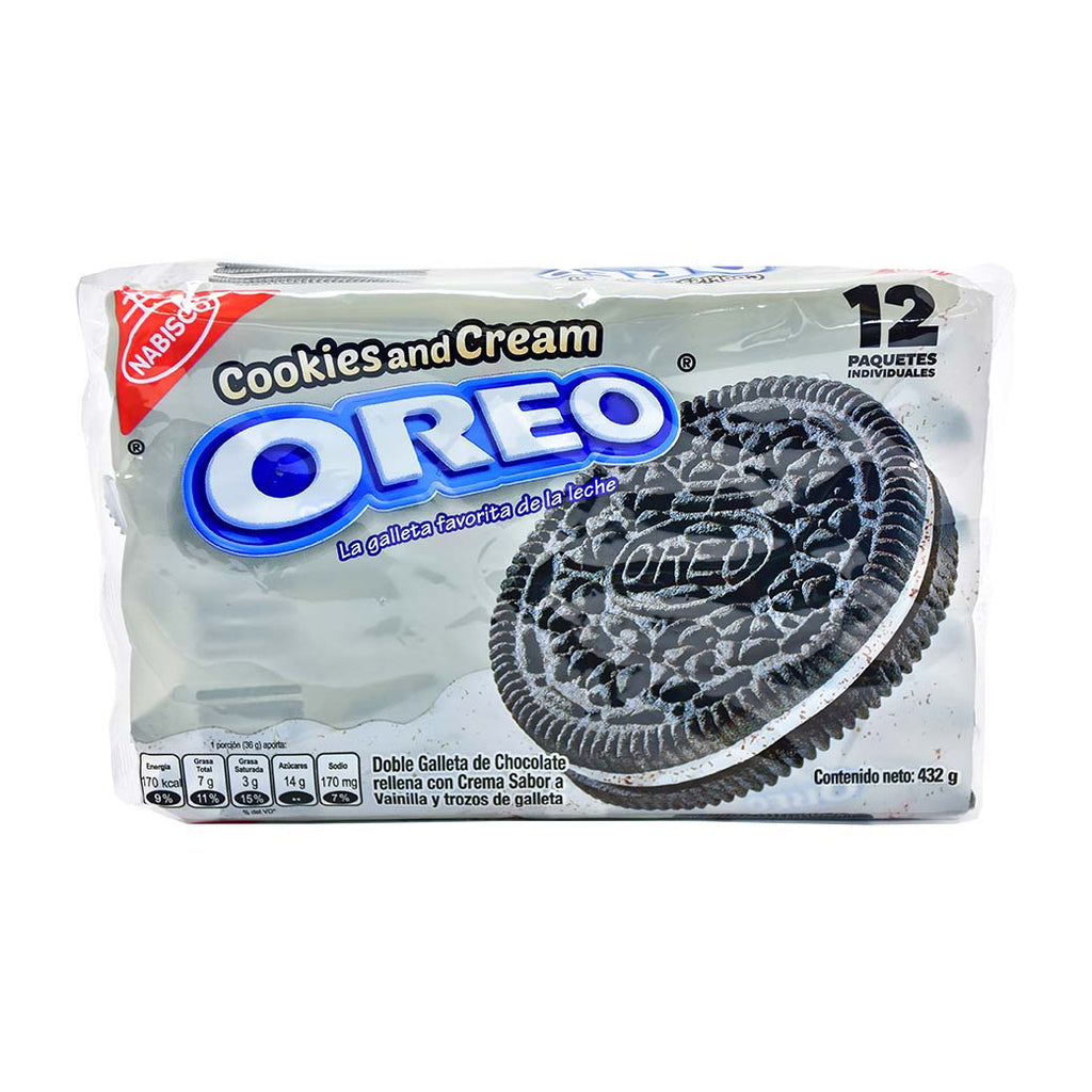 NABISCO Oreo CookiesCream 432g