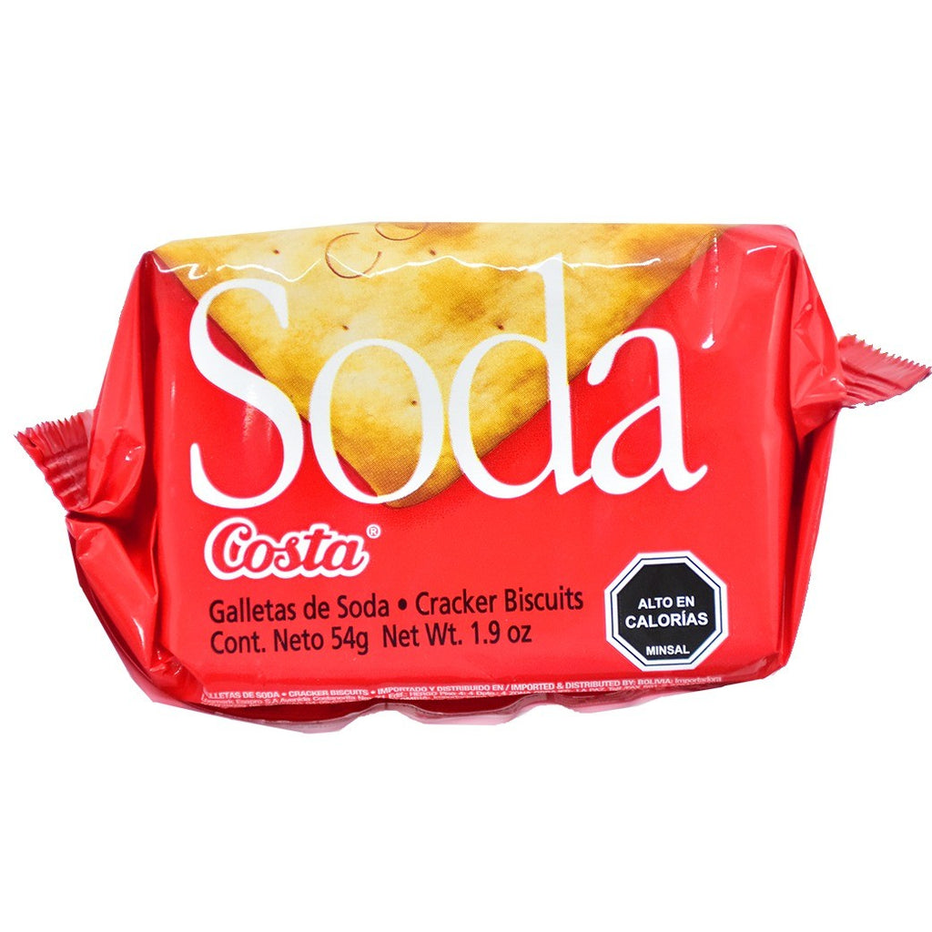 COSTA Galleta Soda Cubo 54 Grs