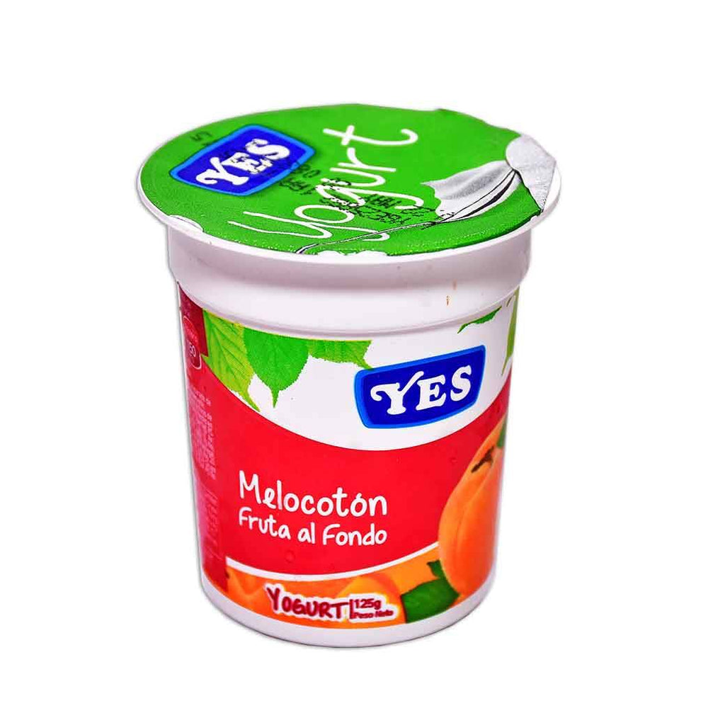 YES Yogurt Melocoton Fruta125g
