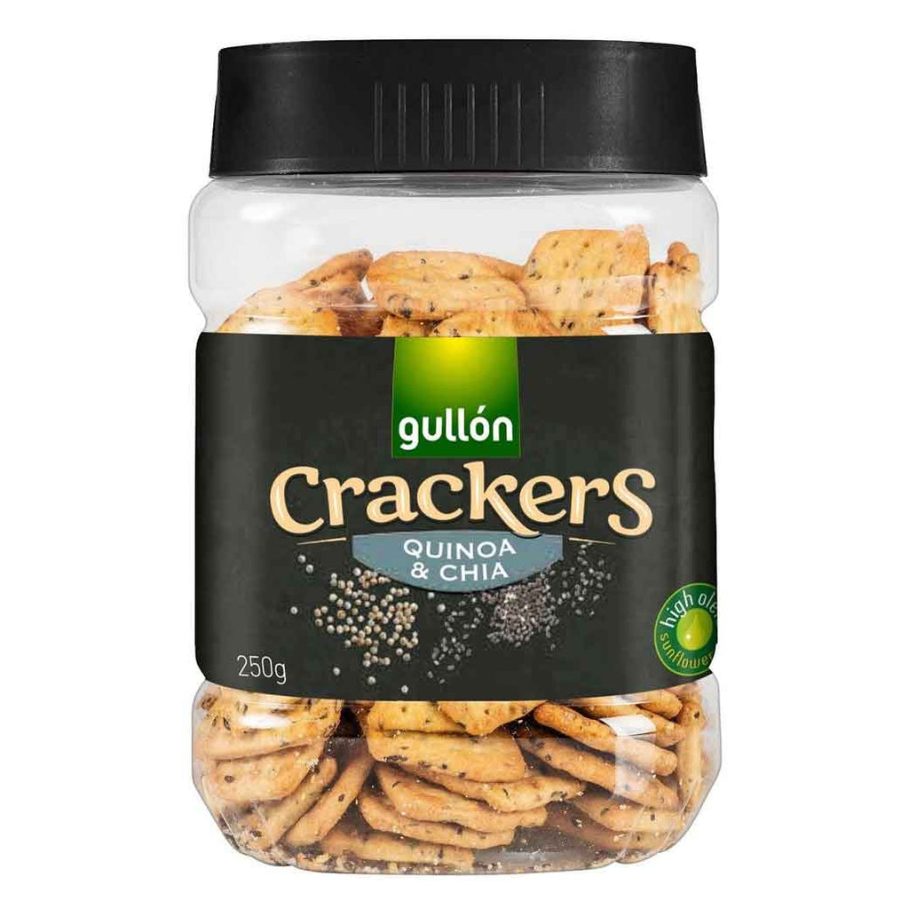 GULLON CrackersQuinoaChia 250g