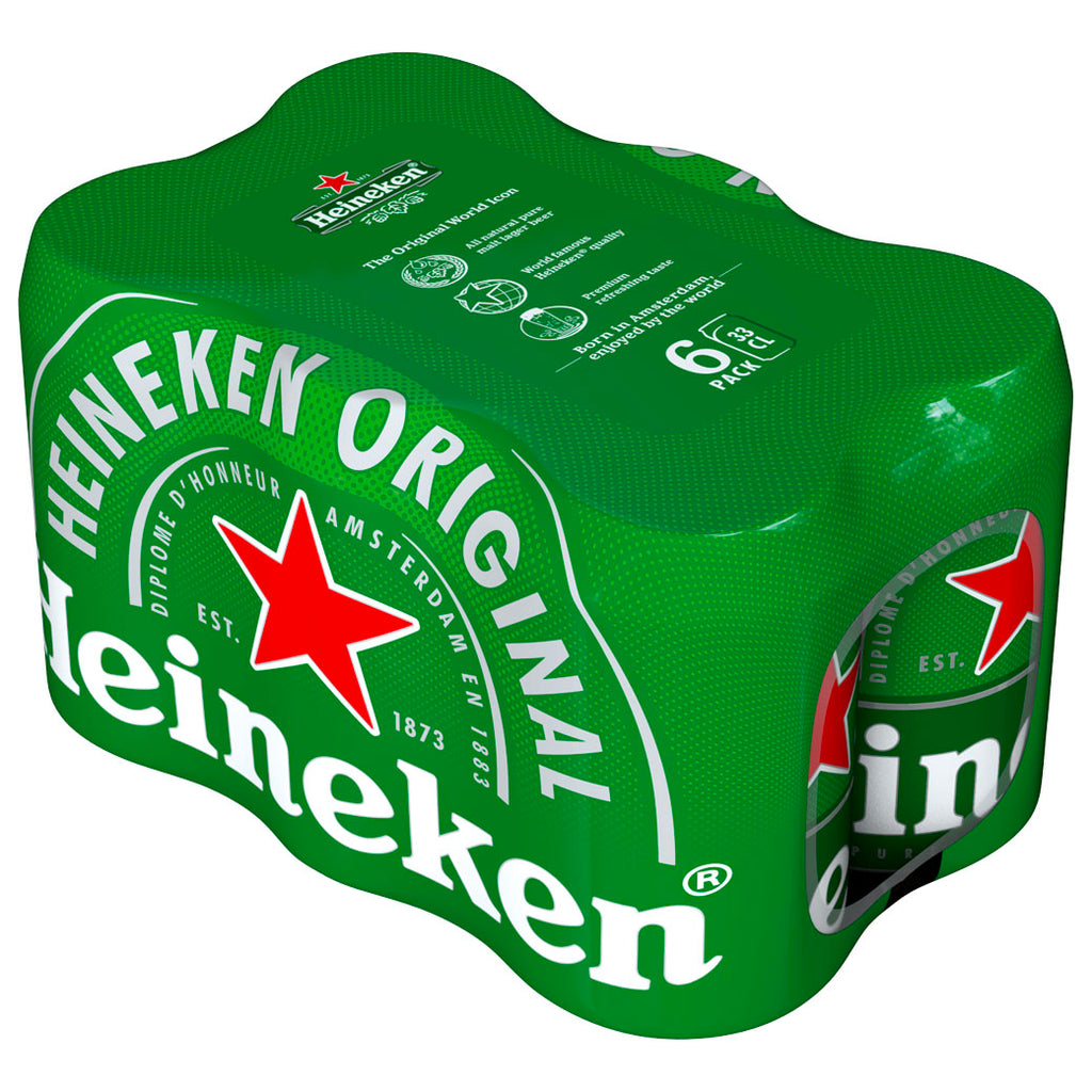 HEINEKEN CervezaLata 330ml 6pk