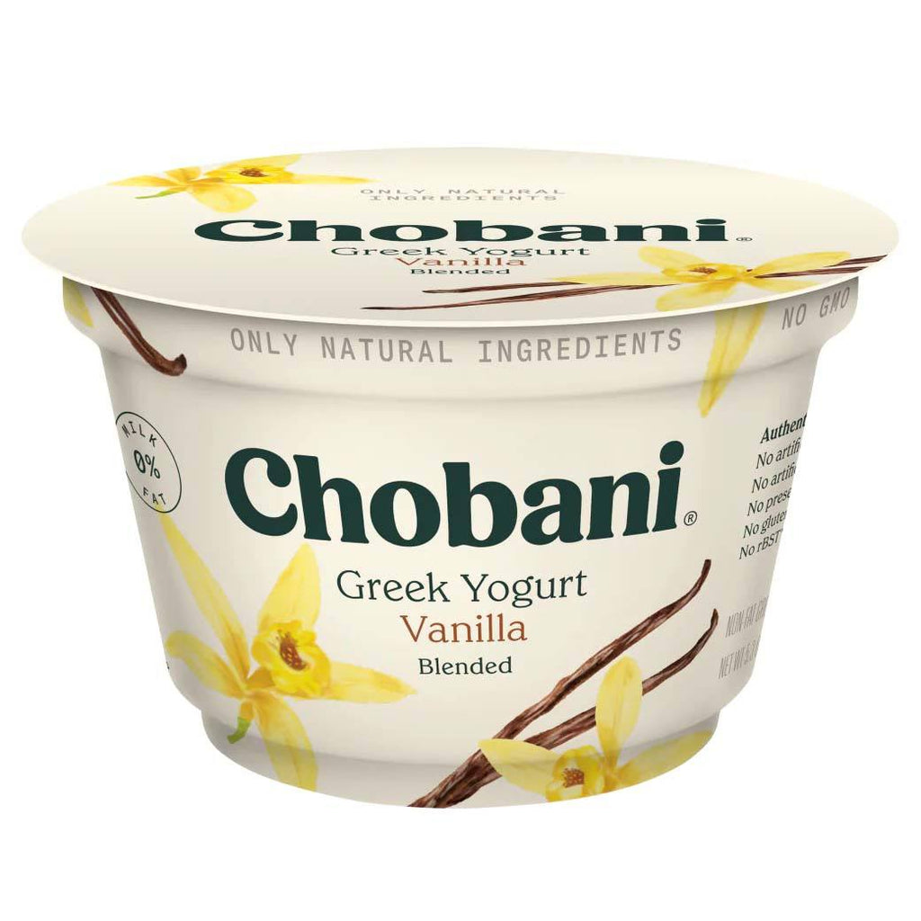 CHOBANI Vainilla Non Fat 5.3oz