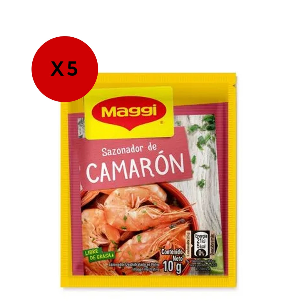 MAGGI SazonadorCamaron 50g 5un