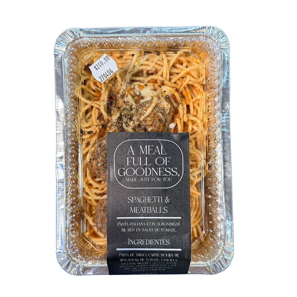 SANSUR Spaghetti and Meatballs Un